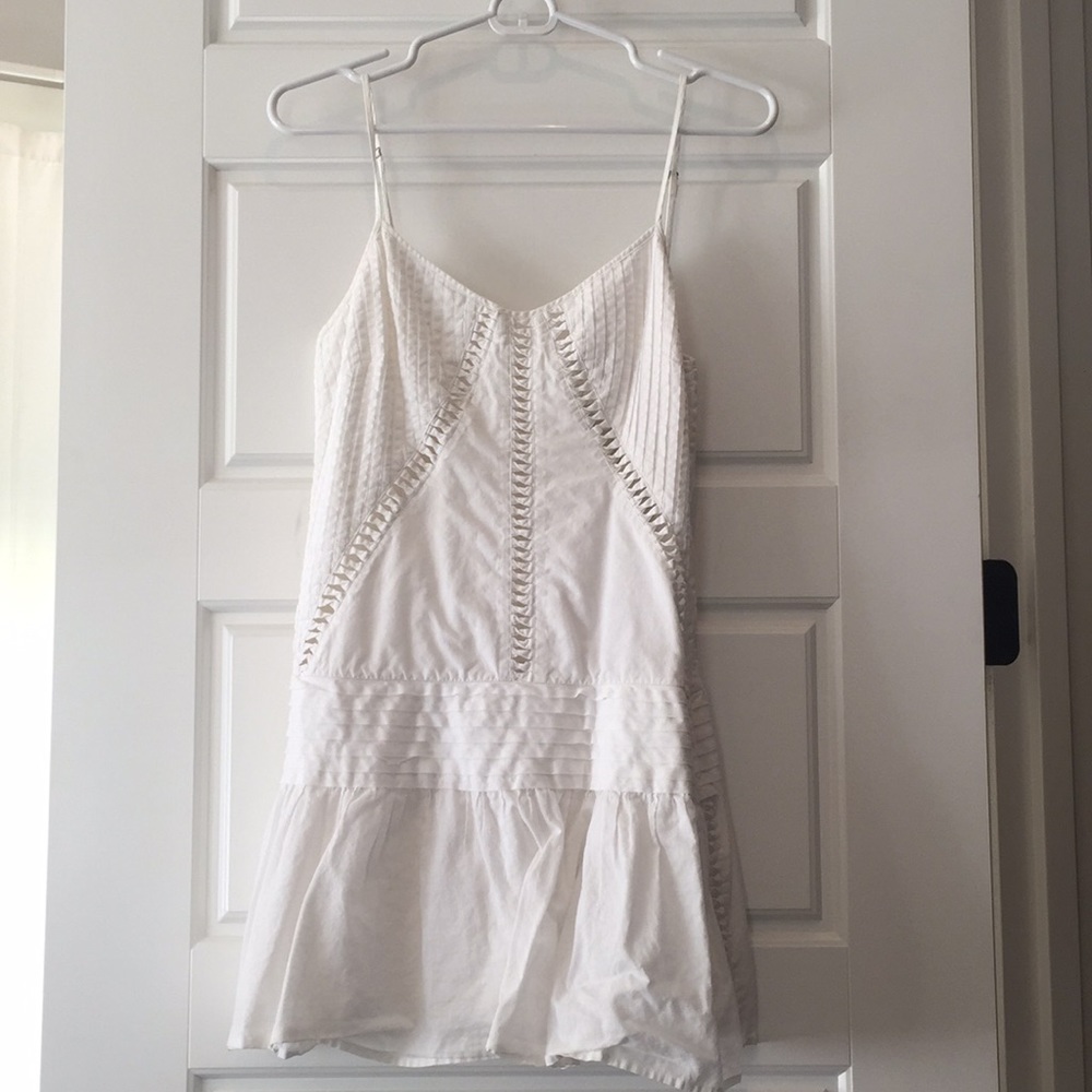 BCBG MaxAzria white sundress